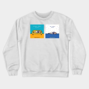 Daniil Medvedev: Fish on the sofa Crewneck Sweatshirt